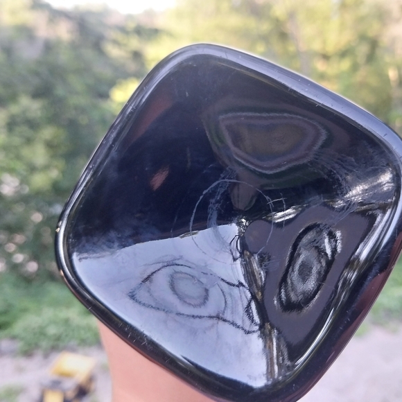 Noritake Spotlite Ebony Black Set Of 2 Wine Water Iced Tea Glasses Goblets - Picture 7 of 11